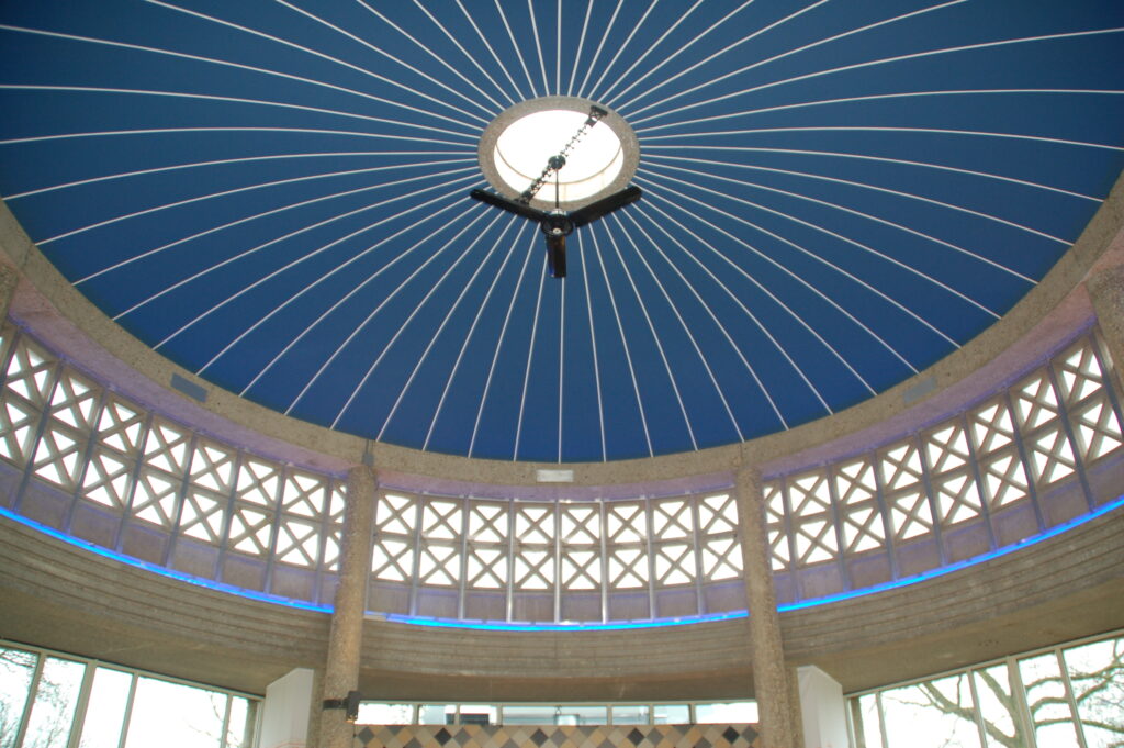 Mavotrans_Vibrasto_plafond_erfgoed_kunst_T-huis_01, Akoestiek voor ons cultureel erfgoed en historische gebouwen