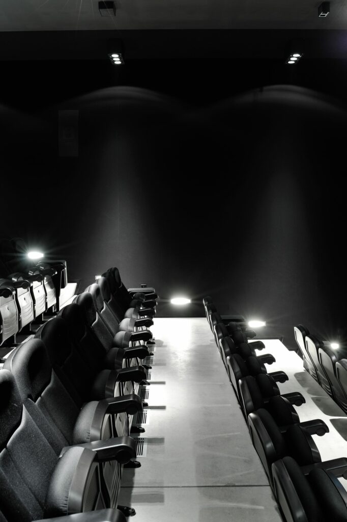 Mavotrans geluidsabsorptie_ Texaa_Vibrasto_bioscoop_plafond_wand_musee-des-confluences_03