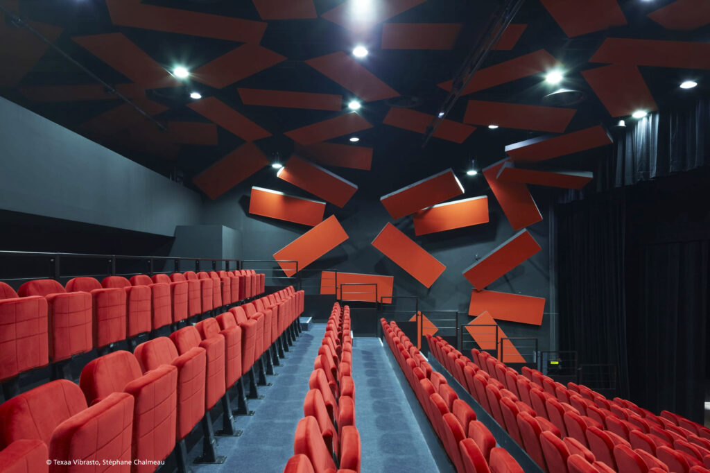 Mavotrans_geluidsabsorptie_exaa_Vibrasto_plafond_wand_kunst_ecole-des-arts-de-saint-Herblain_03