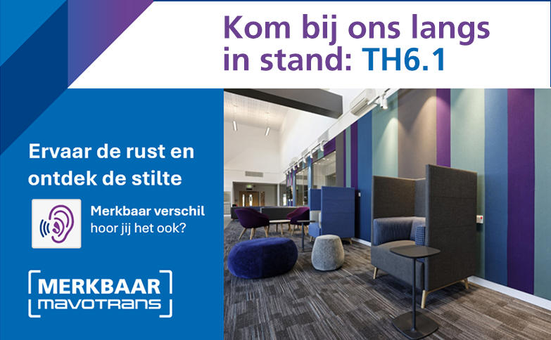 Bezoek ons op Vakbeurs Facilitair & Gebouwbeheer in stand TH6.1
