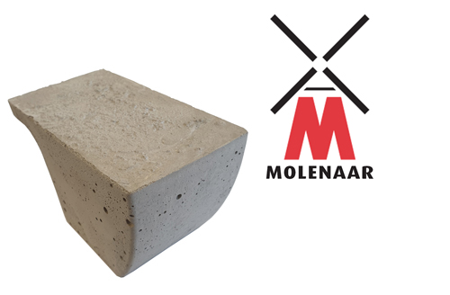 vulblokken beton van Molenaar, vullen van uitsparing na HEK prefab verbinding