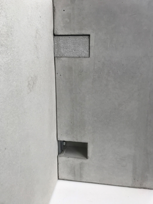 praktijkvoorbeeld vulvlokken beton bij uitsparing HEK perfabverbinding